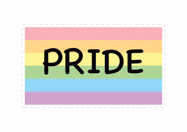 Tulostettavat puhekuplat häihin | Photo Booth -kyltit PDF | PRIDE- ja liitutaulutyyli - Image 3