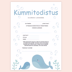 Kummitodistus - A4 - Pdf - Valaat